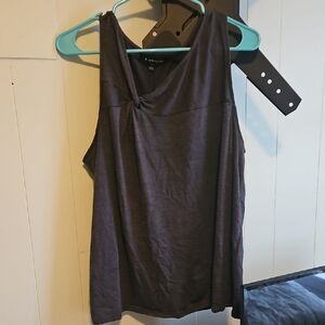 Women's Sleeveless Top in Dark Gray